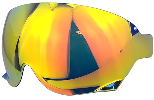 LzDQF Helm Visier für SHOEI JO EX-Zero CJ-3 Helmvisiere mit Anti-Beschlag-Film Helm Visier Motorrad Windschutz Helm Objektiv.,A