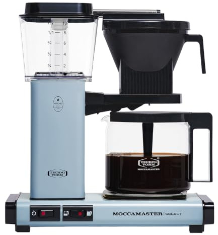 Moccamaster KBG Select, Cafetière filtre, Verseuse, Baby Blue, 1.25L