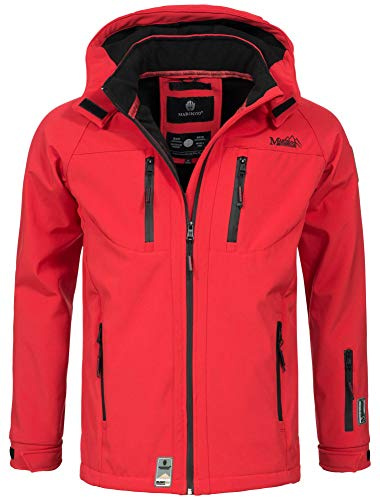 MARIKOO Herren Softshell Funktions Outdoor Ski Regen Winter Jacke Sport B630