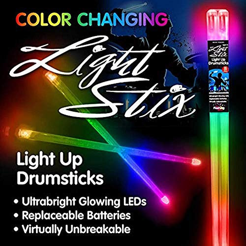 Light Stix LED Light Up Drumsticks Color Change