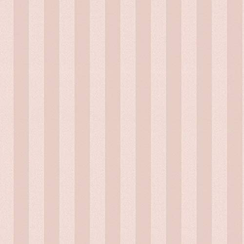 Vliestapete Tapete Streifen Getsreifte Tapeten 312150 31215-0 A.S. Création Romantica 3 | Pink/Rosa | Rolle (10,05 x 0,53 m) = 5,33 m²