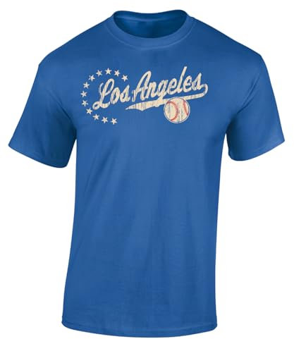 J2 Sport City Baseball T-Shirts, Los Angeles Baseball, Groß