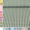 MAGAM-Stoffe Mona Vichy-Karo groß Baumwollstoff Oeko-Tex Meterware 50cm (10. Dunkelgrün)