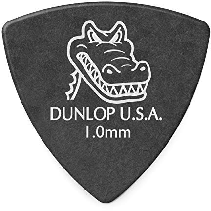 JIM DUNLOP Plektrum Gator Grip Klein Triangel 1mm, 6 Stück