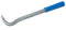 Juco One Sided Extractor, Crowbar with Handle for Heavy-Duty Work, Metal Element Forged and Furnance Painted, Induction Hardened Working Part,