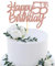 Sumerk 1 Stück 55.Geburtstag Tortendeko Happy 55th Birthday Cake Topper kuchen deko geburtstag für 55 Geburstagstorte Deko Jungen Mädchen