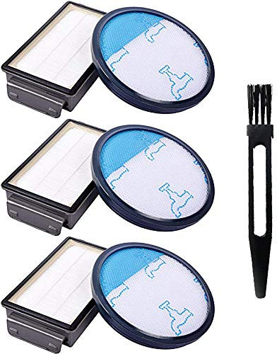 Queta 6 Pièces Filtres HEPA pour Rowenta Power Cyclonic/Moulinex/Tefal, RO3718EA RO3724EA RO3731EA RO3753EA RO3786EA RO3798EA MO3718PA MO3723PA MO3751PA TW3724RA TW3731RA