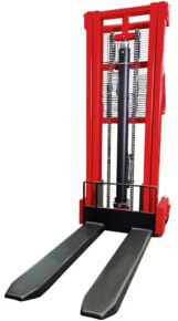 Gerbeur hydraulique STIER, capacité de charge 1000 kg, hauteur de levée 2 500 mm