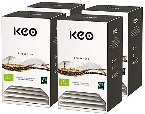Keo Pyramide Friesentee BIO/Fairtrade / 4er Pack