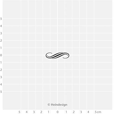 Motivstempel Titel: kleiner Schnörkel