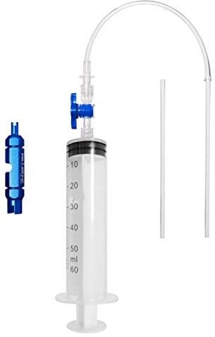 CEVILLAE Fahrrad Tubeless Dichtmittel Spritze Und Entfernen Werkzeug Ventil Presta Fit Stans Rohrlose Dichtmittel Und Andere Marke 1 Satz 60ML