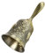 Dereine Handglocke,Handglocke Schule,Tischglocke Handglocke,Handglocke Weihnachten,Metall Handglocke für Restaurant,Hotel,Geschäfte,Service Glocke,Training von Haustieren (Bronze)