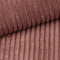 novely® PORTO - Polsterstoff in Breitcord-Optik - Ultraweicher Möbelstoff - Pflegeleichte Meterware 1 lfm Farbe: 29 Rose
