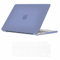 Se7enline Compatible with 2024 2023 2022 2021 MacBook Pro 16 inch Case Hard Laptop Cover for Mac Pro 16-inch Model A2991 A3403 A2780 A2485 M4 M3 M2 M1 & Keyboard Protective Cover,Lavender Gray