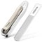 MR.GREEN Professional Stainless Steel Splash Resistant Nail Clipper Removable Design Nail Clipper Nail Trimmer Nail Art Tool (L+ Nano Glass File)