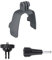 Zubehör für Drohnen for DJI FPV Kamera -Top -Halterung for Gopro Sports Action -Kameraadapter -Klemmhalter Fix Expansion Kit for DJI FPV Zubehör austauschbar (Color : Black)
