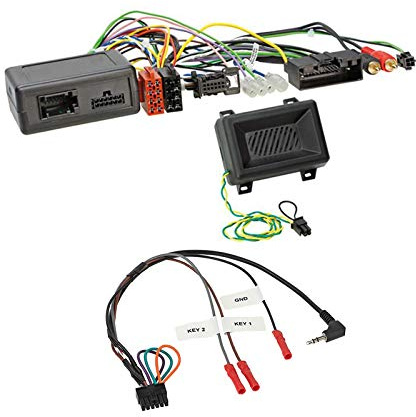 Lenkradfernbedienung Adapter Interface LFB Multi-Anschluss passend für Ford Transit Custom 2013-2016 kompatibel mit verschiedenen Autoradios