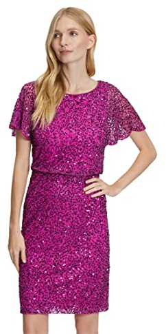 Vera Mont Damen 4670/4610 Kleid, lila, pink, 38