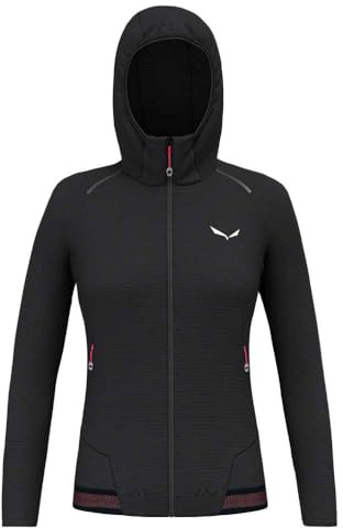 Salewa Pedroc Pl W Hd Jacket., Black Out, XXS