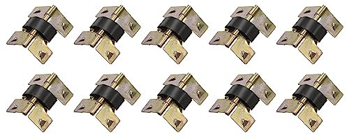 METALLIXITY Molla Carico Cerniere (20mm x 16mm x 6mm) 51pz, Ferro Molla Cerniera - per Porta, Finestra, Occhiali