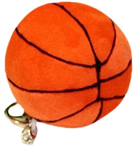 Toyvian Basketball-schlüsselanhänger Rucksack-schlüsselanhänger Für Jungen Fußball-Goodie-Bags Rucksack Schlüsselanhänger Handy Lanyard Sport Fußbälle Plüsch Kind Volleyball Geschenktasche