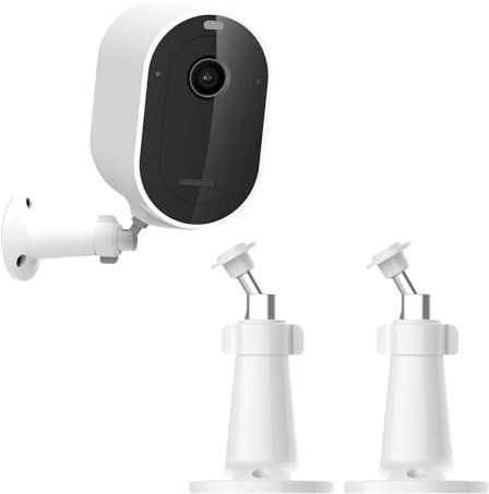 Verstellbare Sicherheits Wandhalterung Kompatibel mit Arlo Pro,Pro 2, Pro 3, Pro 4, Arlo Pro 5, Arlo Ultra and Ultra 2,Ring Cam,Wyze Cam Pan und Andere mit 1/4 Schraubenloch