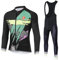 UGLY FROG 2024 Winter Thermisches Fahrradtrikot Vlies Thermo Trikots & Shirts+Bib Lange Hosen Anzüge Herren Fahrradbekleidung