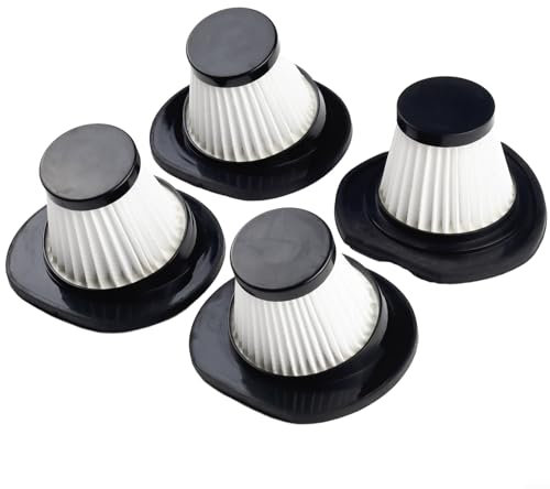 FUBESK Waschbare Ersatzfilter für schnurlosen Staubsauger für VL188 für VL189 Staubsauger, Ersatzteile, Roboter-Staubsauger-Zubehör, 2/4 Filter (4 Stück)