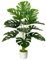 AIVORIUY Árbol Artificial Planta Artificial con Maceta, Grande Palmera Falso Planta Falsa Interior Decoración para Hogar Salón Dormitorio Oficina Patio Tienda Jardín Baño (75cm Palmera Monstera)