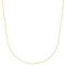 Amor Collier 925 Sterling Silber Damen Halsschmuck, 42+3 cm, Gold, Kommt in Schmuck Geschenk Box, 2038560