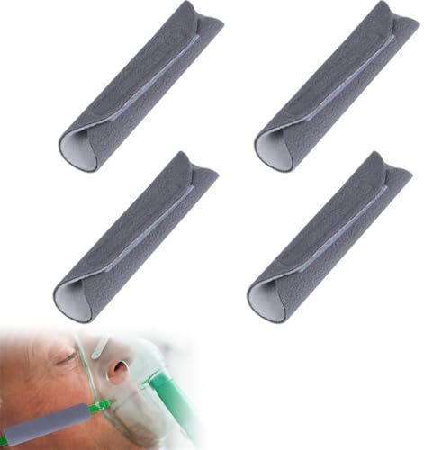 CPAP Gurtbezüge CPAP Gesichtspads 4 Pack CPAP Maske Gurtabdeckungen Bequem Kopfband Gurtbezüge für Verringerung von Wange Rote Flecken und Einbuchtungen