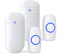 Wireless Doorbell, SECRUI Electric Cordless Door Chime IP55 Waterproof Battery Operated Door Bell, Operated at 1000ft Long Range with 58 Melodies 5 Volume 2 Plug in Receivers Easy Install for Home