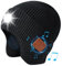 Musik-Beanie-Mütze mit Lichtern, kabellos, Bluetooth 5.3, LED-Beanie-Mütze, erweitertes Ohrenschutz-Design, eingebauter Stereo-Lautsprecher und Mikrofon, Stirnlampe, Kopfhörer, Beanie,