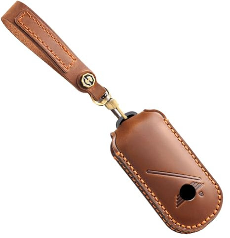 Ysbxitu Samrt Autoschlüssel Hülle Passt für Bmw Mini Cooper One Countryman 2023 2024 2025 Autofernbedienungen，Stoßfeste-Schutzhülle aus Kunstleder Abdeckung