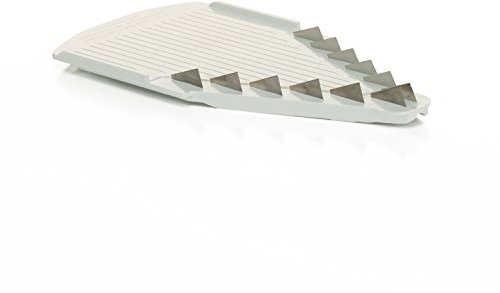 Börner Messereinschub für V1, V3 & V6 (7mm) • Messereinsatz ideal als Pommes Schneider • Gemüsehobel Messereinschub (V-Hobel) • Börner V1, V3 & V6 Küchenhobel Zubehör • Farbe: Weiß