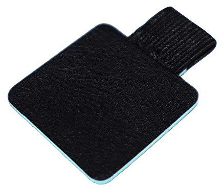 Black Pen Loop Pen Holder Self Adhesive Elastic Pencil Loop Faux Leather Stylus Pencil Holder Universal Fit for Notebooks Diaries Tablets Calendars Planner Journals Phones Clipboards (Black)