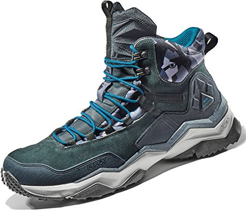 RAX Herren Wild Wolf Mid Venture Wasserdicht Leichte Wanderstiefel, carbon schwarz, 47 EU