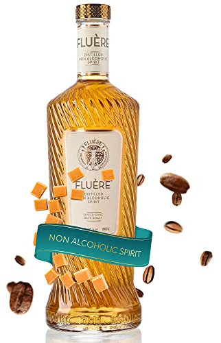 FLUÈRE - Spiced Cane Dark Roast - Spiritueux sans alcool - Origine : Pays-Bas - Bouteille 70cl