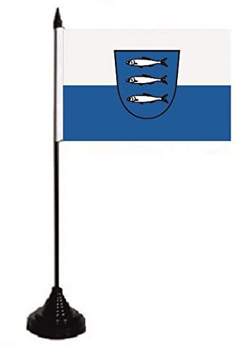 Tischflagge Heringsdorf (Usedom) Fahne Flagge Tischfahne 10 x 15 cm