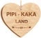 PIPI KAKA LAND Herzschild Herz Schild Dekoschild Holzherz Holzschild 10 x 10 cm Spruch Geschenk Holz Geschenk ein Geschenk für einen Freund ein Geschenk für eine Familie PIPI KAKA LAND Toilette WC