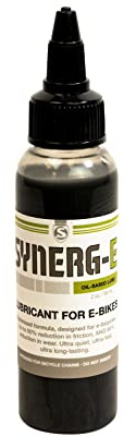 SILCA Synergetic-E | No Spray Bicycle Chain Lube Formulated Special for E-Bike and E-Sport Use | Indoor Trainer Bike Chain Lubricant | High Wear Resistance with Low Friction | Wide Tip Applicator