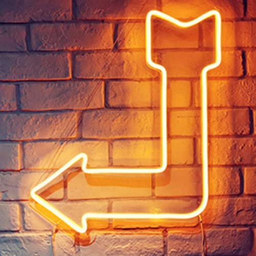 Jinson well Pfeil Wegweisendes Zeichen lampe neon zeichen wand führte dekor nachttischlampen zeichen hochzeit schlafzimmer tabelle geschenk kinder spielzeug dekorationen zum geschenk