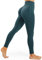 JOYSPELS Sport Leggings Damen Scrunch Butt, Sporthose Damen Lang Blickdicht Po Push Up Seamless Leggins Tights Blaugrün S