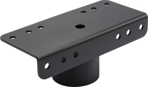 Knightsbridge FL High Lumen Pole Mount Accessory, Black, 76mm