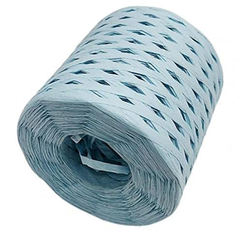 ABNUM Hilo de Rafia Lafite Tejido a Mano de 200m, Hilo de Papel de Paja, Embalaje para Hornear, cinturón, Cuerda, Sombrero de Ganchillo, Bolsas