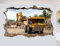 Wanddeko Excavator Loader Truck Mine Work Poster Wall Sticker 3D Art Mural DecalMöbel & Wohnen, Dekoration, Wandtattoos & Wandbilder 70x110cm