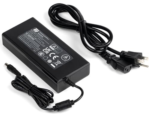 Fosi Audio Adattatore CC alimentatore GaN 48V 5A per amplificatore audio domestico V3 BT20A Pro TB10D amplificatore stereo HiFi 240W