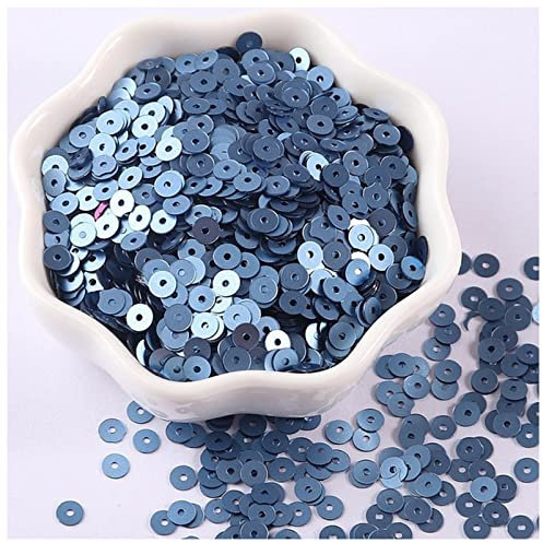 Konfetti 4000 stücke 2mm 3mm 4mm matte pailletten flache runde lose pailletten konfetti glitter flocken for kleidungsstück DIY. Hochzeitskunsthandwerk liefert Oblique unique konfetti (Color : 39 Matt