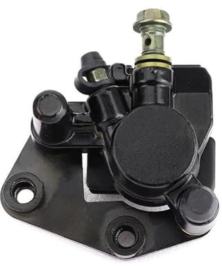 Pinze Freno Posteriore per 50cc 110cc 125cc Scoote per KYMC&O Moto Dirt Pit Bike Quad ATV Ciclomotore Parte Anteriore Disco Pinza Freno Idraulico(Black)