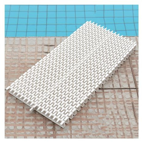 Rejilla de drenaje de piscina de plástico ABS para canalones, filtro resistente a los rayos UV, rejilla de drenaje para baño, entradas, patios, terraza, rejilla de alcantarillado, 30 x 100 cm, paquete